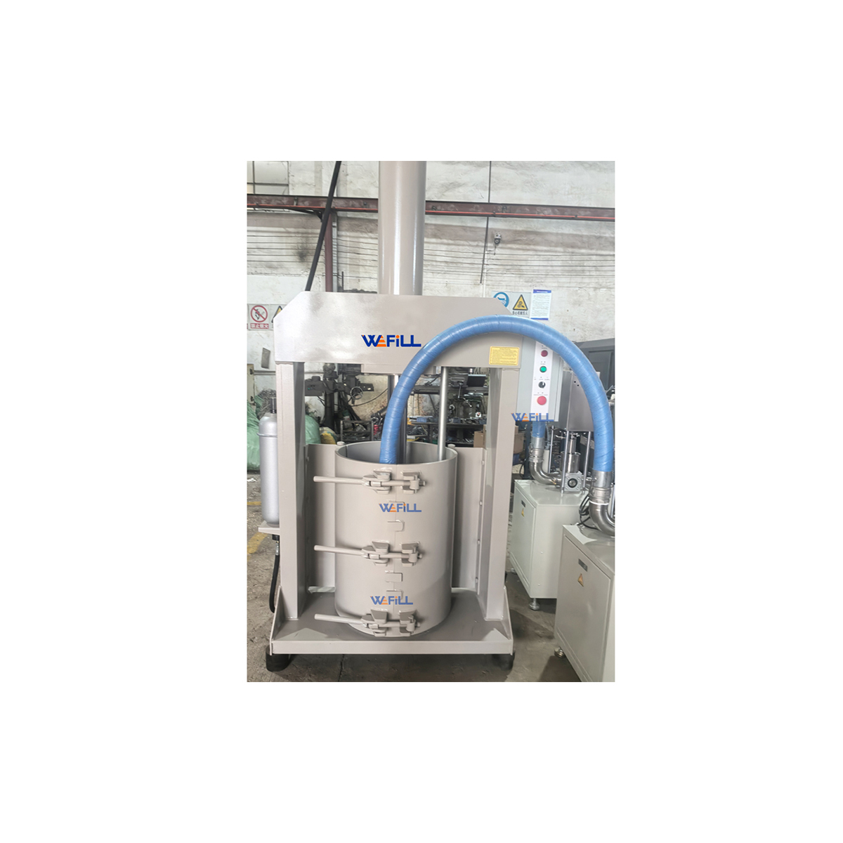 Semi Automatic Grease Cartridge Filling Machine with Press Machine 07