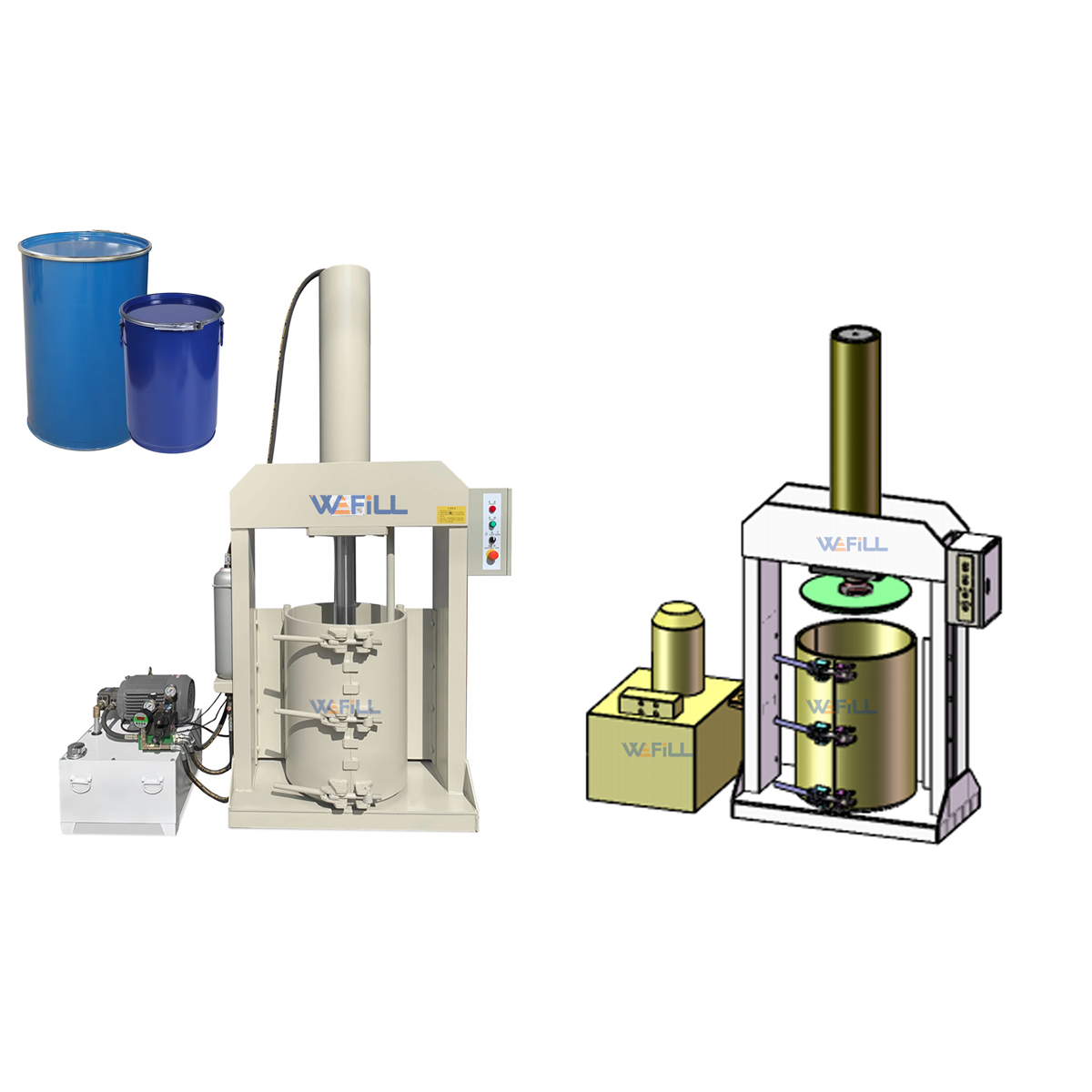 Semi Automatic silicone sealant Cartridge Filling Machine with Press Machine 02