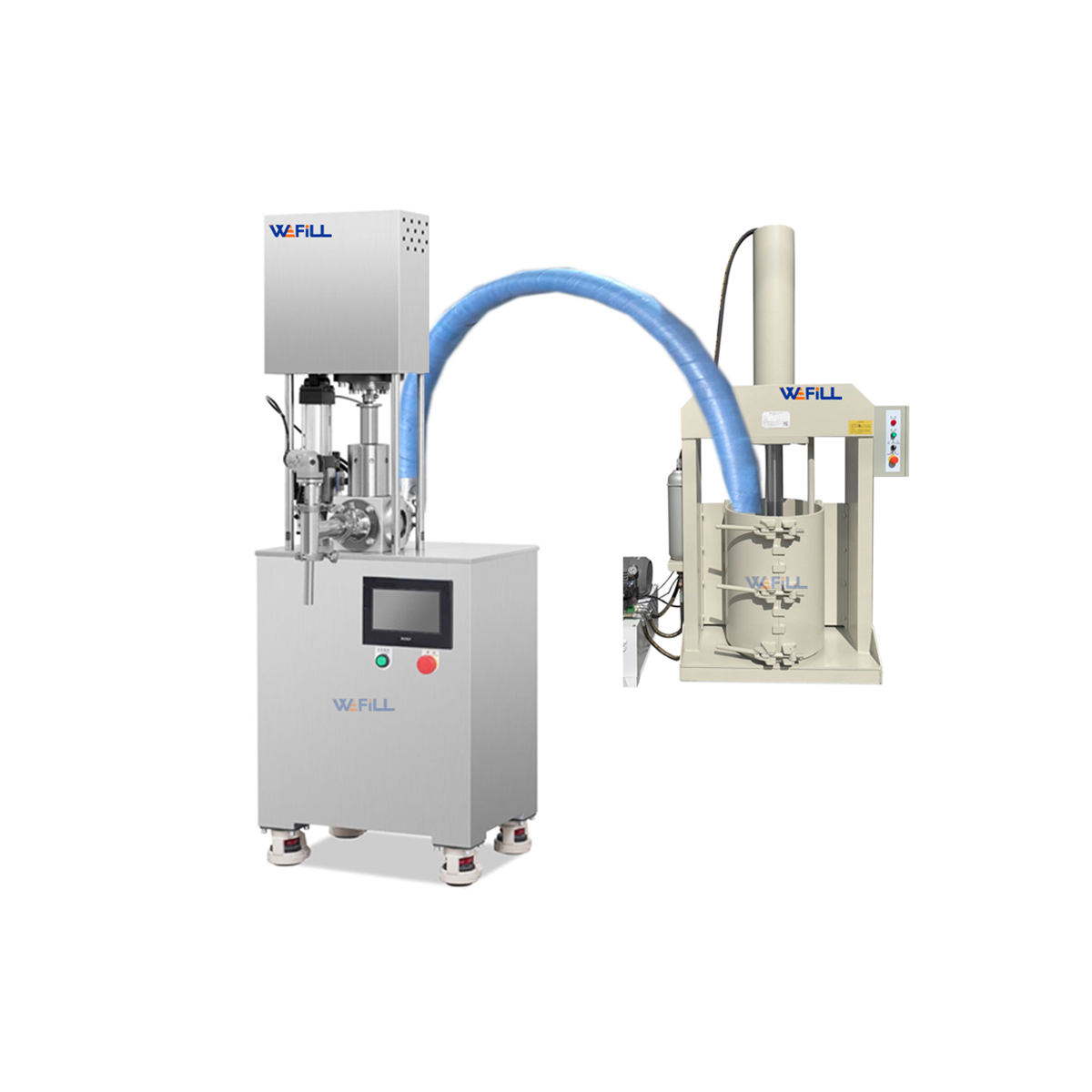 Semi Automatic Grease Cartridge Filling Machine with Press Machine 03