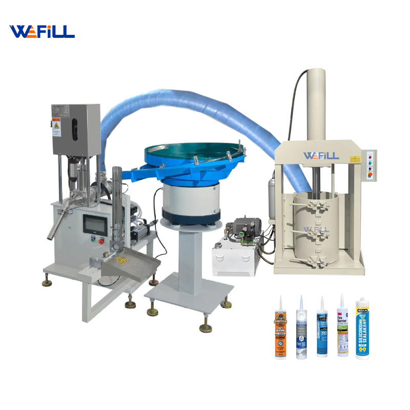 Semi-Automatic Filling & Capping Machine for Silicone, PU & MS Sealants | ±0.5% Accuracy