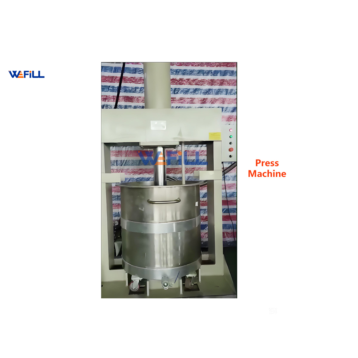 Semi Automatic Grease Pouch bag Filling Machine with Press Machine 3