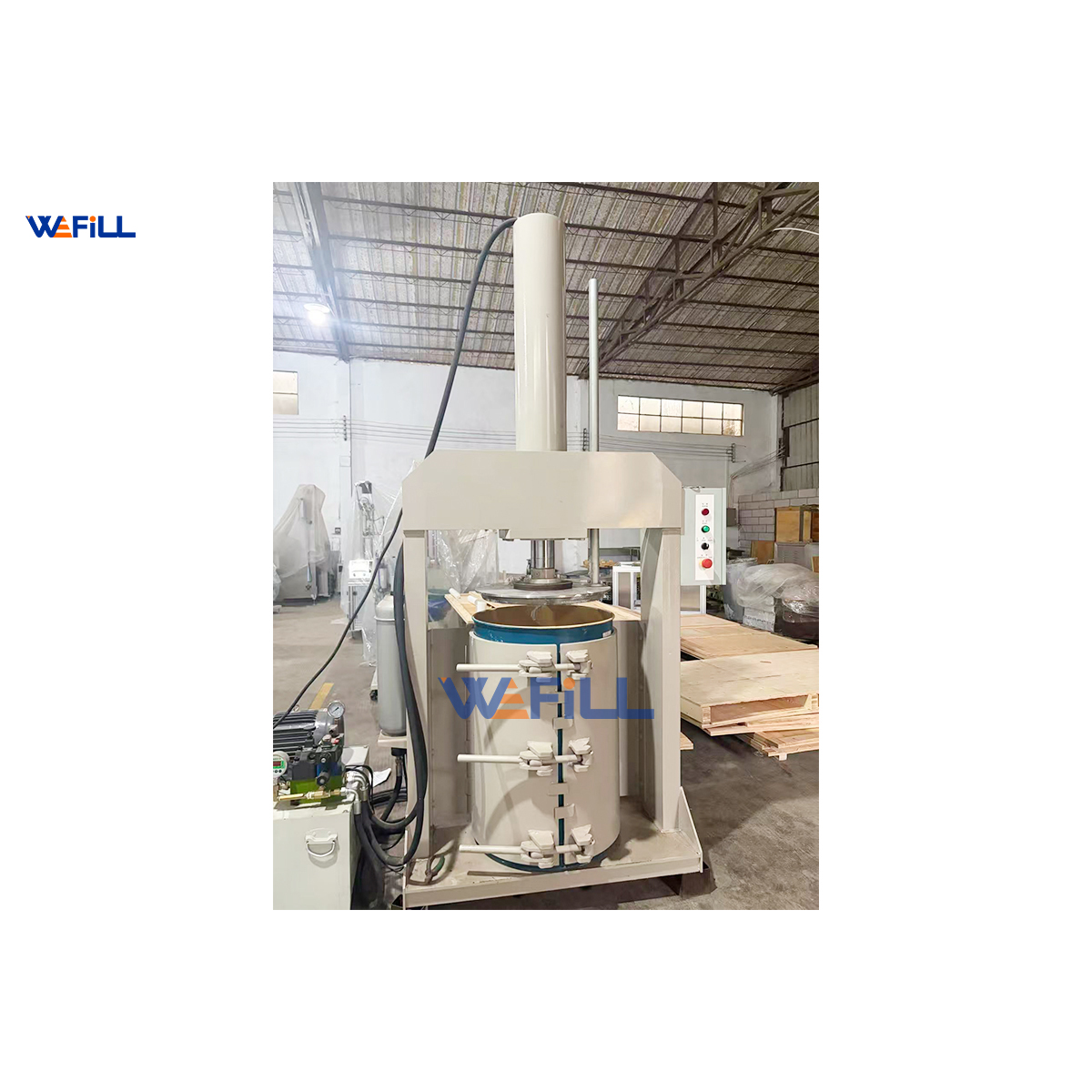 Semi Automatic Grease Pouch bag Filling Machine with Press Machine 11