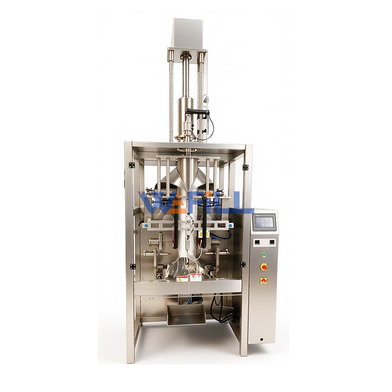 WEFILL automatic grease pouch filling sealing machine with PLC touch screen and movable casters