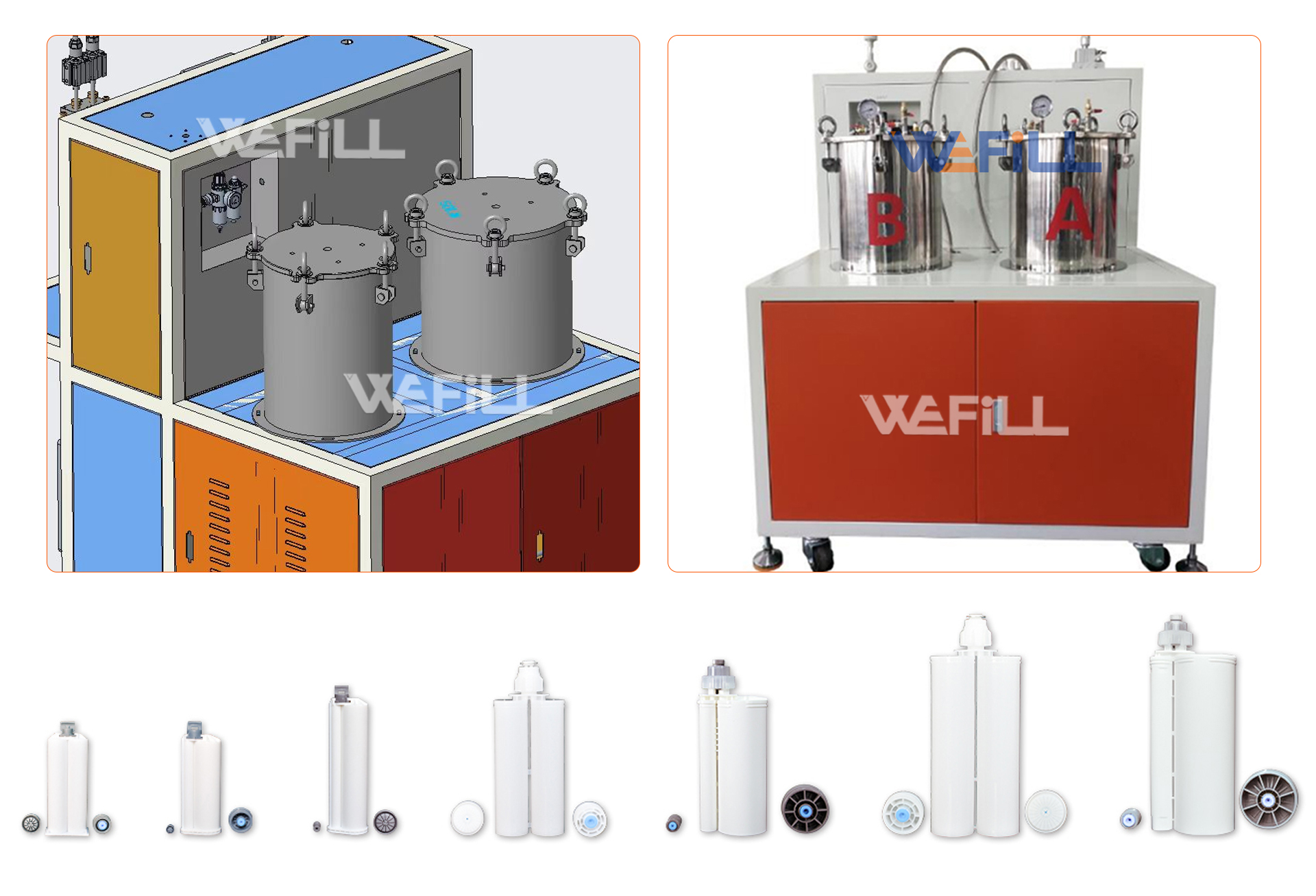 Wefill-f001-low-viscosity-2k-cartridge-1-1-ab-adhesive-filler-50ml-400ml-1