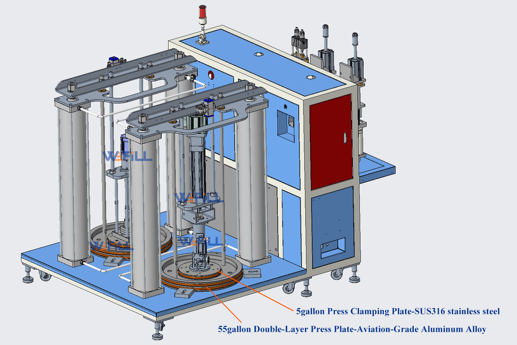 5-55gallon press plate