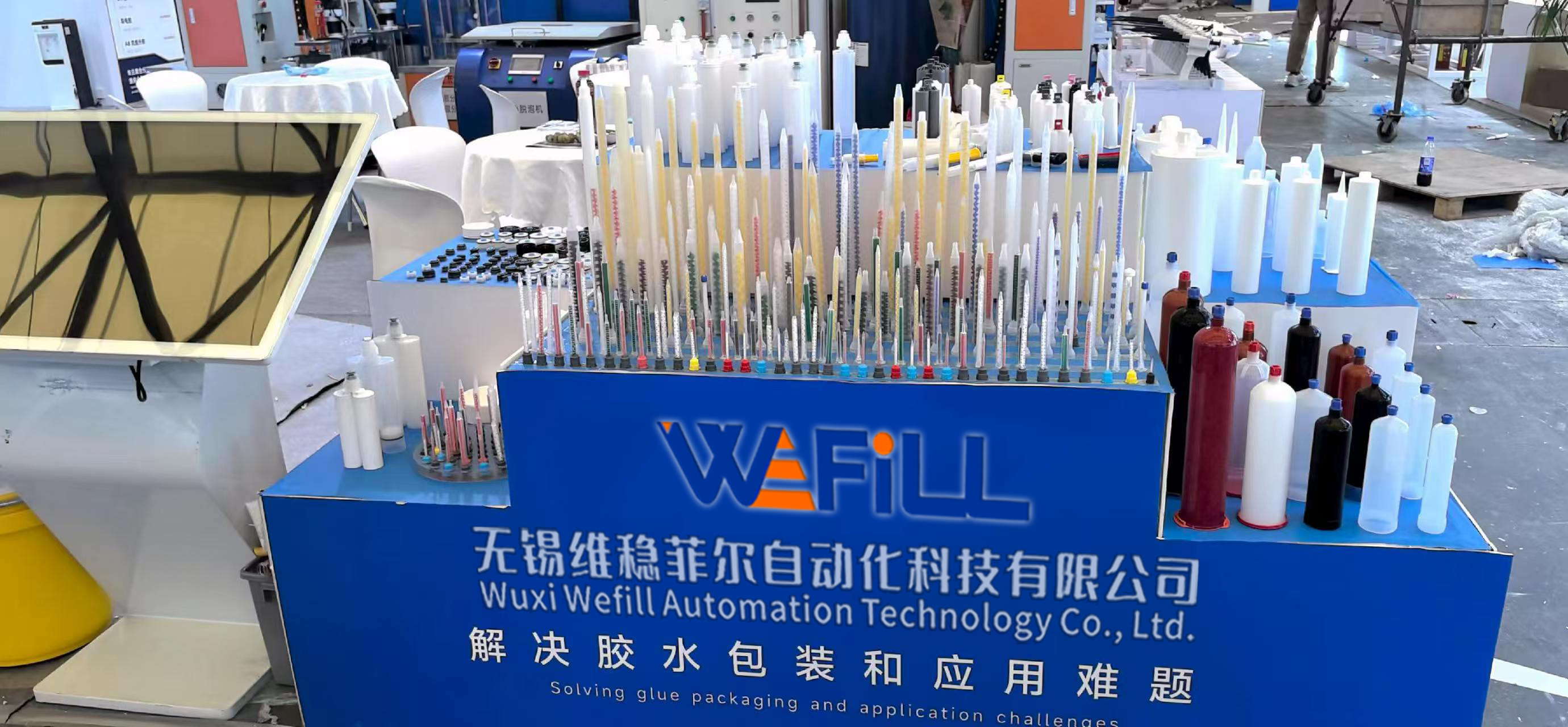 Wefill Adhesive packaging mixer cartridges needles Wefill Adhesive packaging mixer cartridges needles